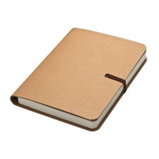  Jegyzetfüzet barna gumipánttal füzet