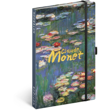  Jegyzetfüzet CLAUDE MONET mintával füzet