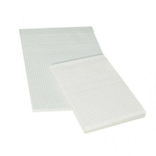  Jegyzettömb A7 50 lap ragasztott vonalas fehér sapkázott jegyzettömb