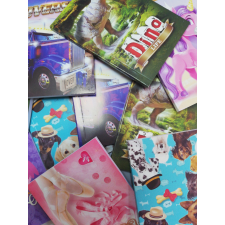  Jegyzettömb A/7 különböző mintákkal jegyzettömb