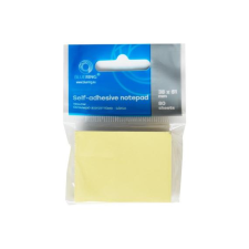  Jegyzettömb öntapadó, 38x51mm, 80lap, Bluering® , sárga post-it