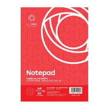  Jegyzettömb ragasztott, A4, 50lap, Bluering® kockás jegyzettömb