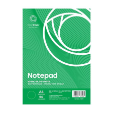  Jegyzettömb ragasztott, A4, 50lap, Bluering® sima jegyzettömb