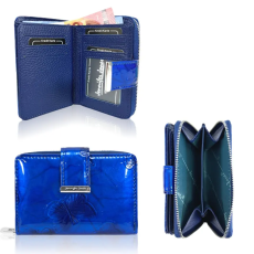  Jennifer Jones Női Bőr Pénztárca 5198-14 Kék – Pillangós