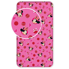 Jerry Fabrics 02 Minnie Hearts lepedő, 90×200×25 cm lakástextília