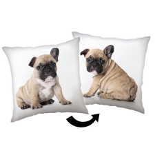 Jerry Fabrics Buldog párna, 40×40 cm lakástextília