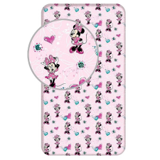 Jerry Fabrics Minnie Flowers 02 lepedő, 90×200×25 cm lakástextília