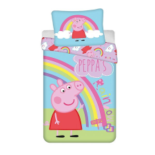 Jerry Fabrics PEP016 Ágyneműhuzat - Peppa malac, 140×200 + 70×90 cm lakástextília