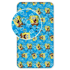 Jerry Fabrics Prostěradlo Sponge Bob Blue, 90 × 200 × 25 cm lakástextília