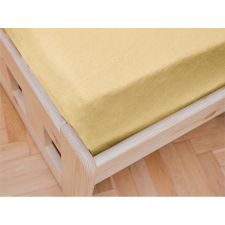 Jersey krém lepedő 90x200 cm lakástextília