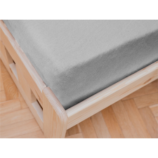  Jersey világosszürke lepedő EXCLUSIVE 90x200 cm lakástextília