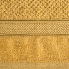  Jessi velúr törölköző Mustársárga 70x140 cm lakástextília