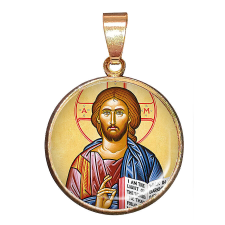 Jesus 6. – medál lánccal vagy kulcstartóval medál