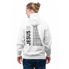  Jézus az én mindenem - Zipzáros Pulóver női pulóver, kardigán