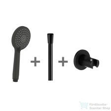 Jika MIO STYLE zuhanyszett 170 cm-es gégecsővel, matt fekete H3652F07163611 csaptelep