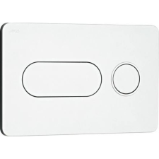 Jika MODUL PL 8 kettős nyomólap, matt króm, fényes gyűrűvel H8936460070001 szaniter