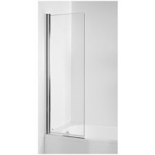 Jika Tigo zuhanyparaván 60 cm egyrészes ezüst fényes/átlátszó üveg H2562140026681 kád, zuhanykabin