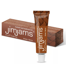 JimJams szempilla és szemöldökfesték BARNA 15 ml (JI1011) szemöldökfesték