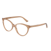 Jimmy Choo JC3047 5076 Transparent Tan Demo Lens szemüveg