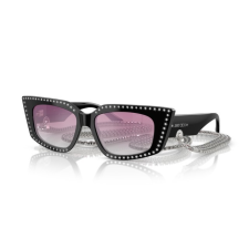 Jimmy Choo JC5033B 500058 BLACK CLEAR GRADIENT FUCHSIA MIRROR SILVER napszemüveg napszemüveg