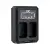 JJC Sony NP-FW50 USB Dupla-Töltő - Utazó-töltő