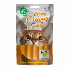  JK Animals | Csirkekrémes jutalomfalat macskáknak – 5 x 15 g (75 g) jutalomfalat macskáknak