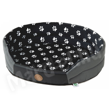 JK Fekhely Paws Black S 50x45x14cm 45603-3 szállítóbox, fekhely kutyáknak