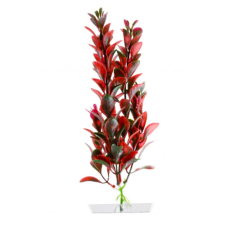 JK | Red Ludwigia | Piros Ludwigia, műnövény dekoráció - 18-21 cm akvárium dekoráció