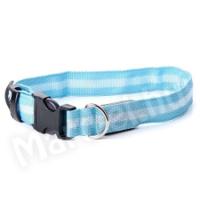  JK Világító Nyakörv LED 40-48cm kék 40901-3 nyakörv, póráz, hám kutyáknak