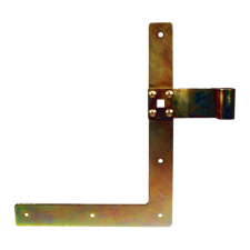 Jkh SAROKPÁNT 200X250/3MM, HORGANYZOTT ALSÓ/FELSŐ barkácsolás, csiszolás, rögzítés