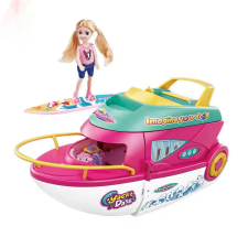 JM Babahajó party yacht összecsukható baba szörfdeszka játékbaba felszerelés