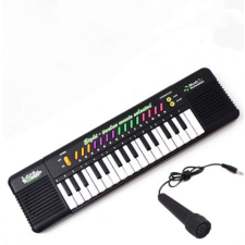 JM Elektromos Játék Szintetizátor/zongora 32 Billentyűvel, Mikrofonnal, Hangokkal játékhangszer