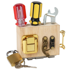 JM Készségfejlesztő, Unaloműző Csavarozós Játék kreatív és készségfejlesztő