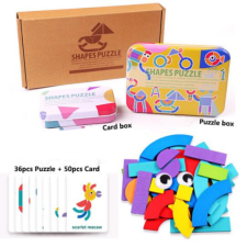 JM Logikai Képkirakó Játék kreatív és készségfejlesztő