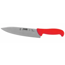  JMB szakácskés 200mm pengével piros kés és bárd