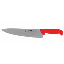 JMB szakácskés 250mm pengével piros(kifutó) kés és bárd