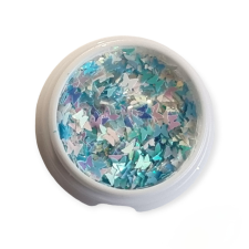 JML Chunky glitter - Snow csillámtetoválás