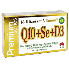 Jó közérzet koenzim q10+szelén+d3 prémium lágyzselatin kapszula 30 db vitamin és táplálékkiegészítő