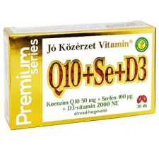  JÓ KÖZÉRZET PREMIUM Q10+SE+D3 KAPSZULA 30 db vitamin és táplálékkiegészítő