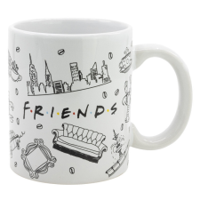  Jóbarátok porcelán bögre 325 ml Díszdobozban bögrék, csészék