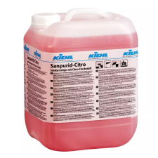 Johannes Kiehl KG Kiehl Sanpurid-Citro szaniter tisztító citrus illattal 10L tisztító- és takarítószer, higiénia