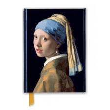  Johannes Vermeer: Girl with a Pearl Earring (Foiled Journal) – Flame Tree Studio naptár, kalendárium