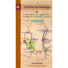 John Brierley Camino de Santiago térképek utazás