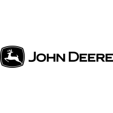 John Deere fekete,100cmx20cm autó dekoráció