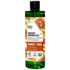 Johnson Bio Naturell Krémtusfürdő Méz Tej 473 ml tusfürdők