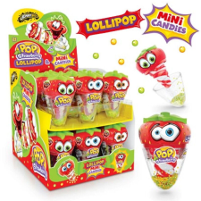 Johny Bee epres martogatós nyalók 27g (1db) csokoládé és édesség