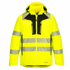  Jól láthatósági átmeneti kabát Portwest DX461 sárga láthatósági ruházat