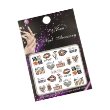 Joli Nails Csajos témájú körömmatrica körömdíszítő