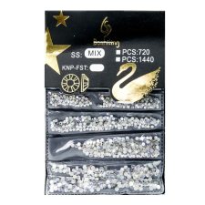 Joli Nails Strasszkő MIX 1440db (színváltós) körömdíszítő
