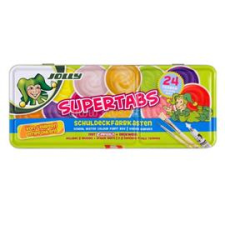 JOLLY Supertabs 24 darabos vízfesték készlet (9335-0002) kréta, festék és papír